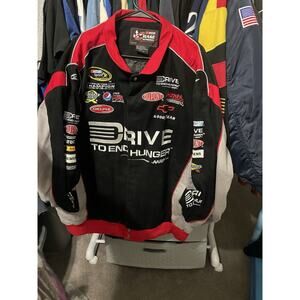 Size 3XL- Jeff Gordon NASCAR Jacket by CHASE AUTHENTIC Drive to End Hunger